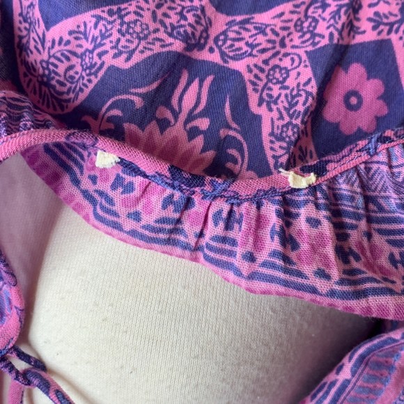 Spell & The Gypsy Collective Journey Strappy Maxi Dress Mulberry Size Small - Picture 12 of 12